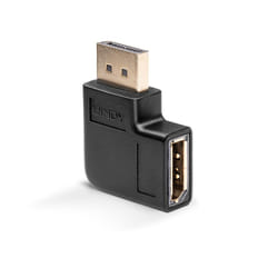 Lindy 41333 changeur de genre de câble DisplayPort Noir