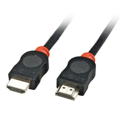 Lindy 2m, HDMI/HDMI câble HDMI HDMI Type A (Standard) Noir