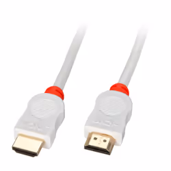 Lindy 41412, 2 m, HDMI Type A (Standard), HDMI Type A (Standard), Rouge, Blanc