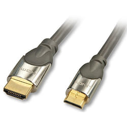 Lindy 41436 câble HDMI 1 m HDMI Type A (Standard) HDMI Type C (Mini) Noir
