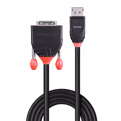 Lindy 41491 câble vidéo et adaptateur 2 m DisplayPort HDMI Noir - Vue supplémentaire 2