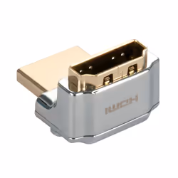 Lindy 41506 changeur de genre de câble HDMI Argent