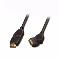 Lindy HDMI/HDMI, 2m, 2 m, HDMI Type A (Standard), HDMI Type A (Standard), Compatibilité 3D, 10,2 Gbit/s, Noir