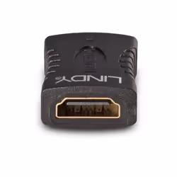 Lindy 41656 changeur de genre de câble HDMI Noir