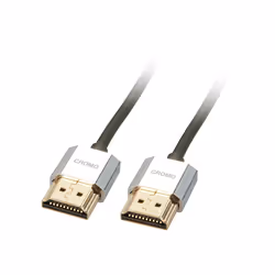 Lindy 41672, 2 m, HDMI Type A (Standard), HDMI Type A (Standard), Compatibilité 3D, Noir
