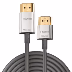 Lindy 41676 câble HDMI 4,5 m HDMI Type A (Standard) Noir, Or, Argent