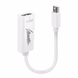 Lindy 41719, Mini DisplayPort, HDMI, Mâle, Femelle, 3840 x 2160 pixels, 2160p