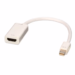 Lindy 41729, 0,15 m, HDMI, DisplayPort, Mâle, Mâle, Blanc