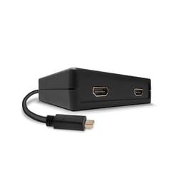 Lindy 41732 câble vidéo et adaptateur 5 m Mini DisplayPort 2 x HDMI Noir