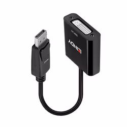 Lindy 41734, Noir, Convertisseur vidéo actif, 30 g, 170 mm, Mini DisplayPort, DVI-D