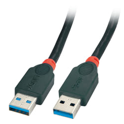Lindy 41821 câble USB 1 m USB 3.2 Gen 1 (3.1 Gen 1) USB A Noir