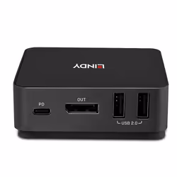 Lindy 42320 commutateur écran, clavier et souris Gris