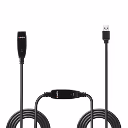 Lindy 43322 câble USB USB 3.2 Gen 1 (3.1 Gen 1) 15 m USB A Noir - Vue supplémentaire 2
