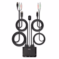 Lindy 42346 commutateur écran, clavier et souris Noir - Vue supplémentaire 2