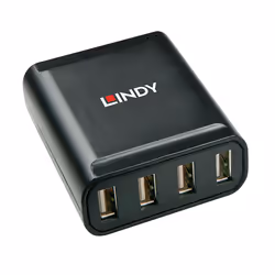 Lindy 42679 hub & concentrateur USB 2.0 Noir - Vue supplémentaire 4