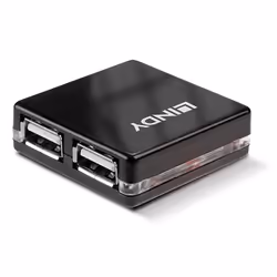 Lindy 42742 hub & concentrateur 480 Mbit/s Noir - Vue supplémentaire 4