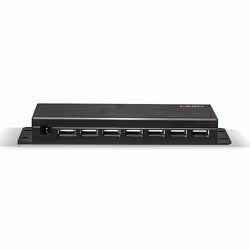 Lindy 42794 hub & concentrateur USB 2.0 Type-B 480 Mbit/s Noir