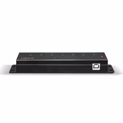 Lindy 42794 hub & concentrateur USB 2.0 Type-B 480 Mbit/s Noir - Vue supplémentaire 4
