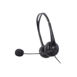 Lindy 42870 écouteur/casque Avec fil Arceau Appels/Musique USB Type-A Noir