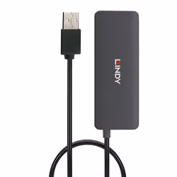 Lindy 42986 hub & concentrateur USB 2.0 480 Mbit/s Noir