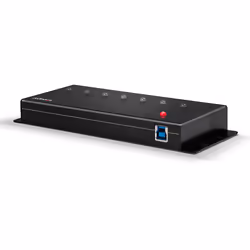 Lindy 43128 hub & concentrateur 5000 Mbit/s Noir - Vue supplémentaire 2