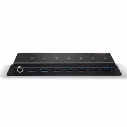Lindy 43128 hub & concentrateur 5000 Mbit/s Noir - Vue supplémentaire 3