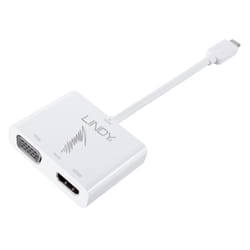 Lindy 43179 adaptateur graphique USB Blanc