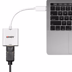 Lindy 43245 adaptateur graphique USB 3840 x 2160 pixels Blanc
