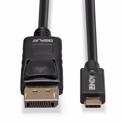 Lindy 43307 câble vidéo et adaptateur 10 m USB Type-C DisplayPort Noir - Vue supplémentaire 4
