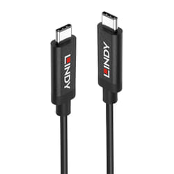 Lindy 43308 câble USB 5 m USB 3.2 Gen 2 (3.1 Gen 2) USB C Noir