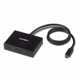 Lindy 43329, USB 3.2 Gen 1 (3.1 Gen 1) Type-C, USB 3.2 Gen 1 (3.1 Gen 1) Type-C, 5000 Mbit/s, Noir, 0,6 m, 85 mm