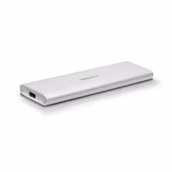 Lindy 43332, Enceinte ssd, M.2, SATA, Connectivité USB, Argent