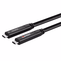 Lindy 43333 câble USB 10 m USB 3.2 Gen 1 (3.1 Gen 1) USB C Noir - Vue supplémentaire 5