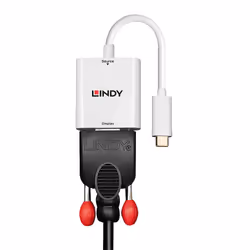 Lindy 43355 câble vidéo et adaptateur USB Type-C VGA (D-Sub) Blanc - Vue supplémentaire 4
