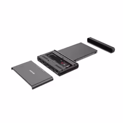 Lindy 43359 Station d'accueil de disques de stockage USB 3.2 Gen 2 (3.1 Gen 2) Type-C Noir