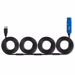 Lindy 43362 câble USB 30 m USB 3.2 Gen 1 (3.1 Gen 1) USB A Noir, Bleu