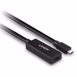 Lindy 43364 câble USB USB 3.2 Gen 2 (3.1 Gen 2) 5 m USB C Noir - Vue supplémentaire 3