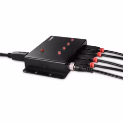 Lindy 43374 Hub USB 3.2 Gen 1 Type-B 4 Ports Métal Noir - Vue supplémentaire 3