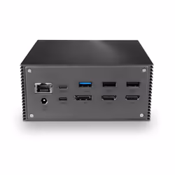 Lindy 43378 station d'accueil Avec fil USB 3.2 Gen 2 (3.1 Gen 2) Type-C Gris - Vue supplémentaire 4