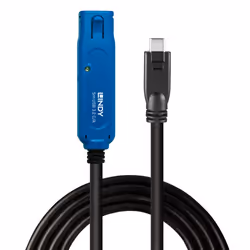 Lindy 43380, 5 m, USB C, USB A, USB 3.2 Gen 1 (3.1 Gen 1), Noir