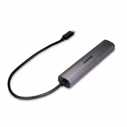 Lindy 43385 hub & concentrateur USB Type-C 10000 Mbit/s Gris