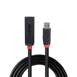 Lindy 43401 hub & concentrateur USB 3.2 Gen 1 (3.1 Gen 1) Type-C 5000 Mbit/s Noir