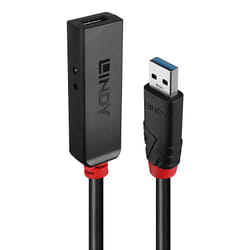Lindy 43403 hub & concentrateur USB 3.2 Gen 1 (3.1 Gen 1) Type-C 5000 Mbit/s Noir