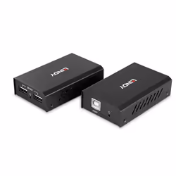 Lindy 43408 extension audio/video Émetteur et récepteur AV Noir - Vue supplémentaire 2