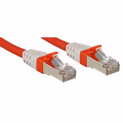 Lindy Cat.6 (A) SSTP / S/FTP PIMF Premium 0.3m, 0,3 m, RJ-45, RJ-45