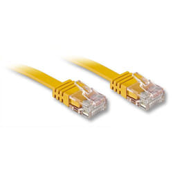 Lindy 45544 câble de réseau Jaune 5 m Cat6