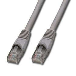 Lindy Cat.5e UTP 3.0m câble de réseau Gris 3 m Cat5e U/UTP (UTP)