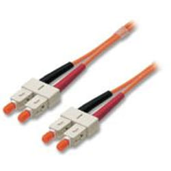 Lindy LWL Duplex SC/SC 50/125 2.0m câble de fibre optique 2 m Orange