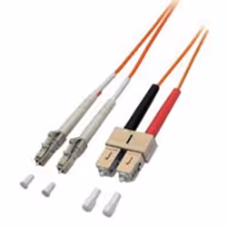 Lindy LWL-Duplex Cable, 3m, 3 m, LC, SC
