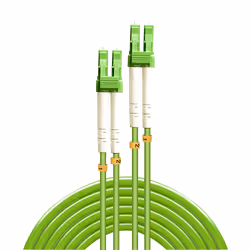 Lindy 46313 câble de fibre optique 5 m 2x LC OM5 Vert